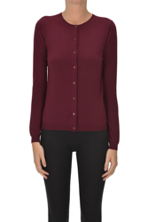 Cashmere and silk cardigan en oferta