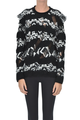 Used effect pullover