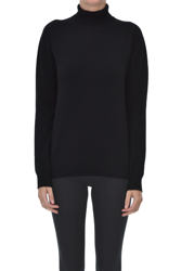Cashmere turtleneck pullover en oferta