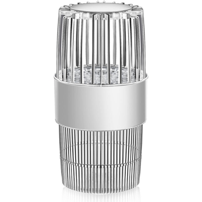 Mosquito killer domestico led mosquito killer repellente per zanzare lampada cattura zanzara mosquito killer artefatto n. 10 argento [8 lampade]