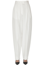 Paper bag cotton trousers en oferta