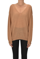 Mohair blend pullover precio