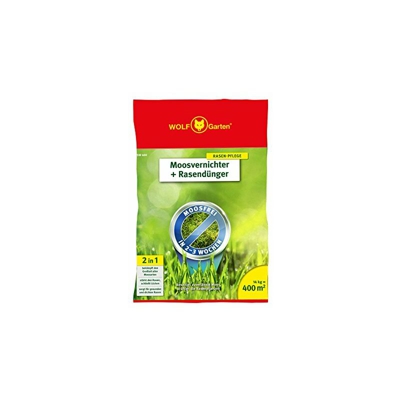 WOLF-Garten ANTIMUSCHIO E Fertilizzante per PratoÂ âÂ SW 400Â âÂ 14Â kg per 400Â mÂ²Â âÂ 3841040