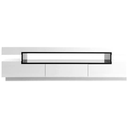 Mobile Porta Tv Design Laccato Bianco Livo en oferta