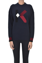 Designer logo pullover características