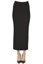 Ribbed knit skirt características