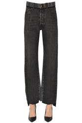 Two-tone straight leg jeans en oferta