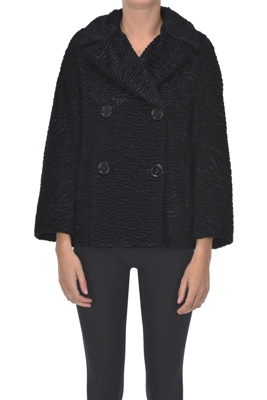 Calcut eco-fur jacket