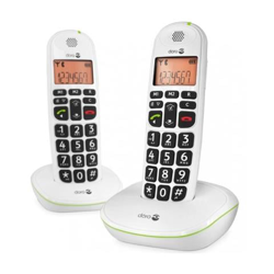 Telefono Cordless Duo Telefono Doro Easy 100w Nero Grande Display en oferta