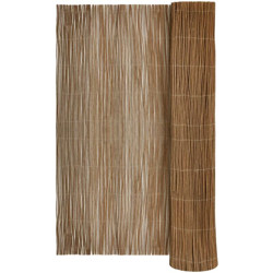 YOUTHUP Recinzione in Salice 500x100 cm - Marrone en oferta