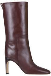 Leather ankle boots en oferta