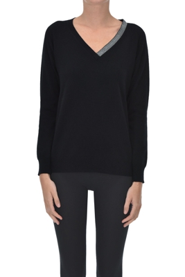 Jewel detail pullover