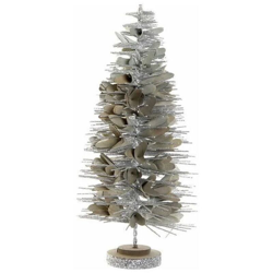 Albero di Natale PVC Nevoso (20 x 20 x 47 cm) - Dkd Home Decor precio