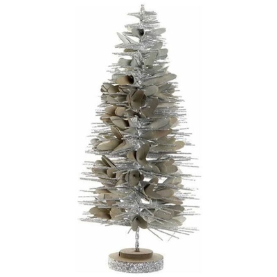 Albero di Natale PVC Nevoso (20 x 20 x 47 cm) - Dkd Home Decor