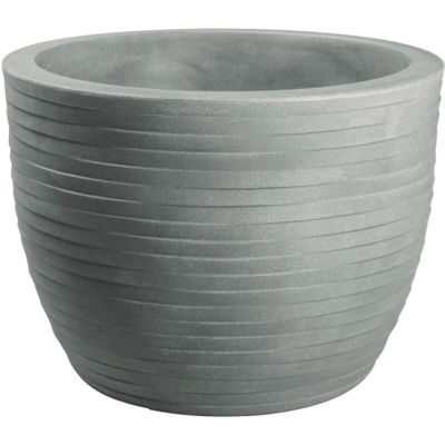 Vaso Tondo HERA ELEGANCE Ø40X H30 - GRIGIO - NICOLI