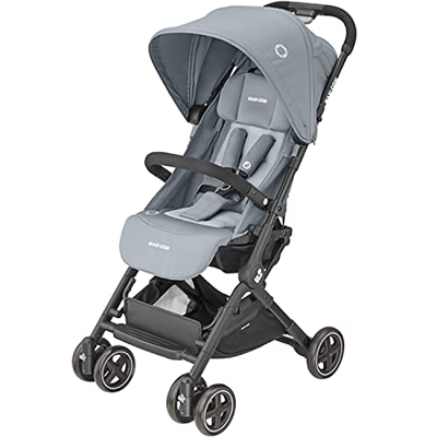 Maxi-Cosi Lara2, Passeggino leggero compatto, facile da piegare, dalla nascita a 4 anni, fino a 22 kg, colore: grigio