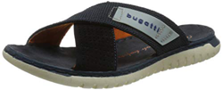Bugatti 321707876914, Sandali Bassi Uomo, Dark Blue/Dark Blue, 46 EU en oferta