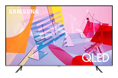 Samsung QE75Q64TAUXZT Smart TV 75” QLED 4K, Ultra HD, Dual LED, Processore Quantum Lite, Quantum HDR, Wi-Fi, New Bezel-less design, 2020, Alexa integr