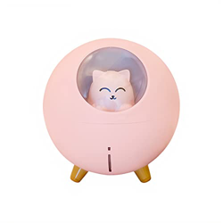 LA MENTE ES MARAVILLOSA - Umidificatore di spray per la casa - Umidificatore decorativo con luce notturna LED - Alimentazione USB | Umidificatore a ul precio