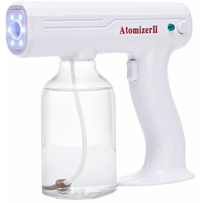 Happyshopping - Pistola a spruzzo nano ricaricabile Pistola a spruzzo per sterilizzazione e pulizia portatile Pistola a spruzzo per nebulizzazione