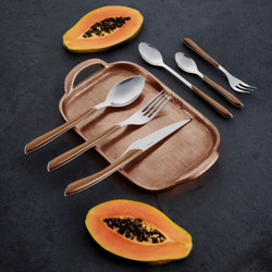 Amefa Set di Posate 24 pz Eclat Rame Metallizzato en oferta