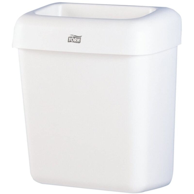 TORK System B2 226100 Bidone della spazzatura 20 l Plastica (L x A x P) 322 x 430 x 205 mm Bianco 1 pz.