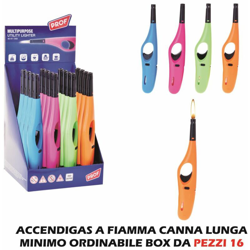 Accendigas A Fiamma Canna Lunga Set 16 Pz. en oferta