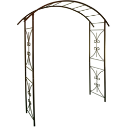 Louis Moulin 3289920030268 - Arco tubolare quadrato per piante rampicanti, in ferro anticato, 180 x 50 x 250 cm características