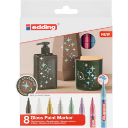edding Pennarelli a Tinte Lucide 8 pz Multicolore 751 precio
