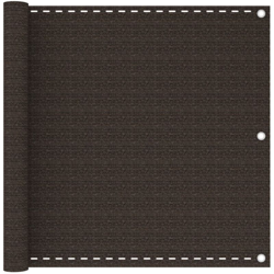 Schermo Frangivista per Balcone Marrone 90x500 cm in HDPE precio