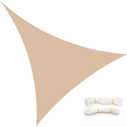 Baldacchino impermeabile beige con il patio 3.6 * 3.6m . del baldacchino della vela del parasole del triangolo della corda precio