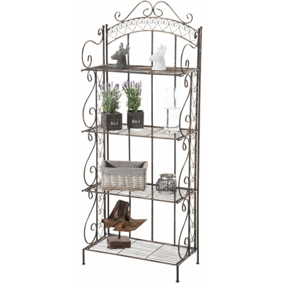 Étagère in Ferro Richiudibile Antje Bronzo