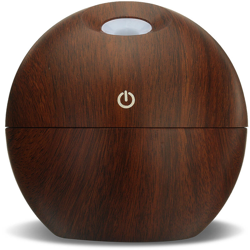 Mohoo - Usb Led Umidificatore d'aria Grano del legno Diffusore ad ultrasuoni essenziale Home Office en oferta