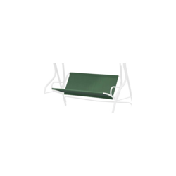Manta - Ricambio per coprisedile girevole per panca da giardino / amaca girevole (beige, 3 posti 54,3x41) en oferta