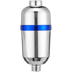 Filtro per l'acqua del depuratore d'acqua del bagno con doccia a 15 stadi con elemento filtrante blu / oro (filtro per doccia blu a 15 stadi) en oferta