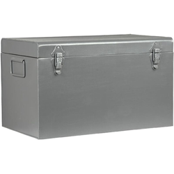 LABEL51 Contenitore Vintage 40x20x25 cm M Grigio Anticato precio