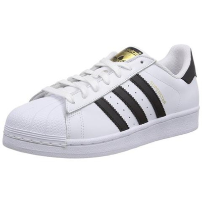 Superstar Scarpe Bianche Unisex Pelle C77124 36