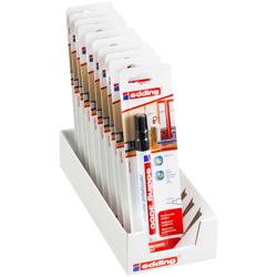 edding Pennarello Indelebile 10 pz Nero 3000 en oferta