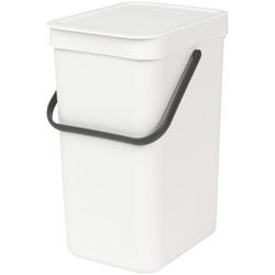 Brabantia - Pattumiera Sort and Go CapacitÃ 12 Litri Colore Bianco PATTUMIERA SORT&GO 12LT.BIANCO | PZ en oferta