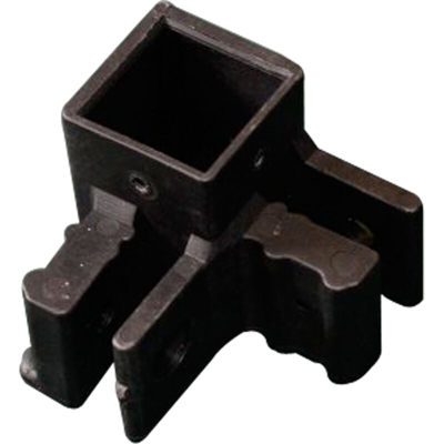 Jonction pied d'angle a 2 entr¨¦es pour tente ACIER32