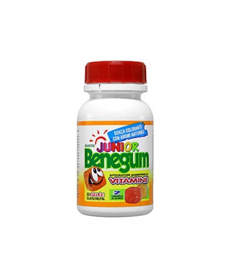 Benegum Junior Gelee Frutta Integratore Multivitaminico 40 Caramelle