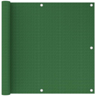 Paravento da Balcone Verde Chiaro 90x600 cm in HDPE