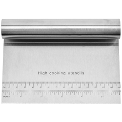 Happyshopping - Tagliapasta da 6 pollici con scala graduata Raschietto per pasticceria Tritatutto per alimenti multiuso Raschietto da banco in precio