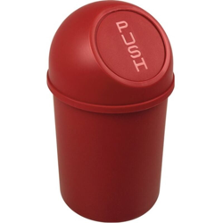 Cestino H375xØ214mm 6l rosso - Helit en oferta