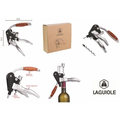 Levatappo Cameriere Manico Legno