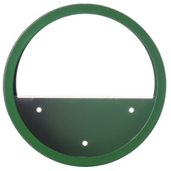 Mohoo - Moderna tonda in ferro acrilico appeso vaso di fiori da parete vaso fioriera decorazioni per la casa (verde, 20 cm) características