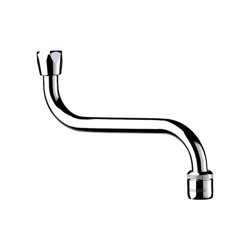 Delabie - Beccuccio orizzontale universale F3/4' L.150 - H.130 rompigetto regolabile - características