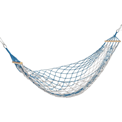 Mohoo - Sedia amaca altalena appesa corda sedile rete sedia albero patio esterno interno 120 kg (270 cm blu) precio