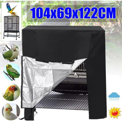 Copertura impermeabile per gabbia per pappagalli in tessuto Oxford Gabbia universale per uccelli Good Night en oferta