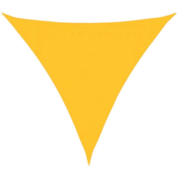 Vela Parasole 160 g/m² Gialla 3,6x3,6x3,6 m in HDPE características